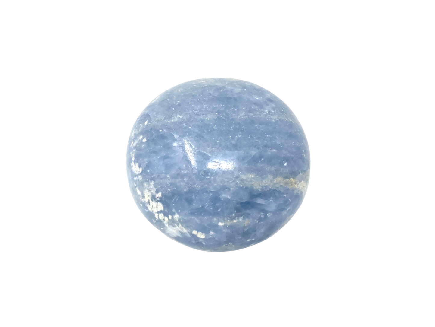 Blue Calcite Palm Stones