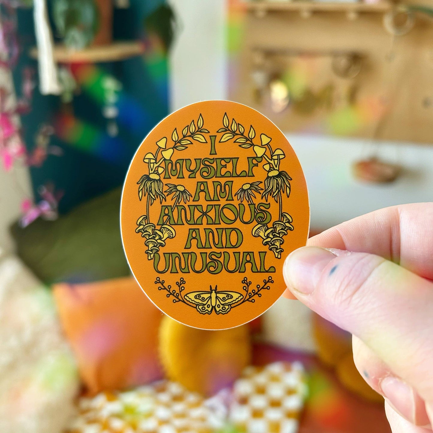 Sticker Anxious & Unusual