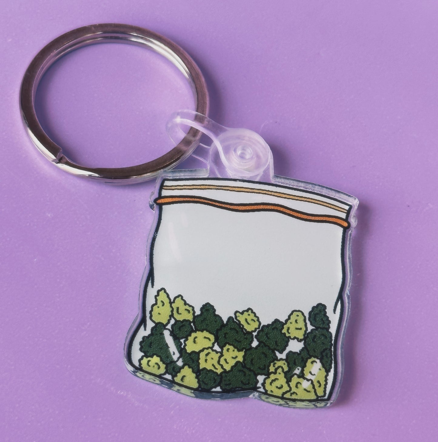 Flower Bag Keychain