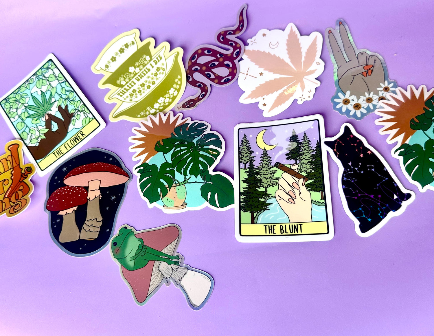 Stickers, Keychains + Print