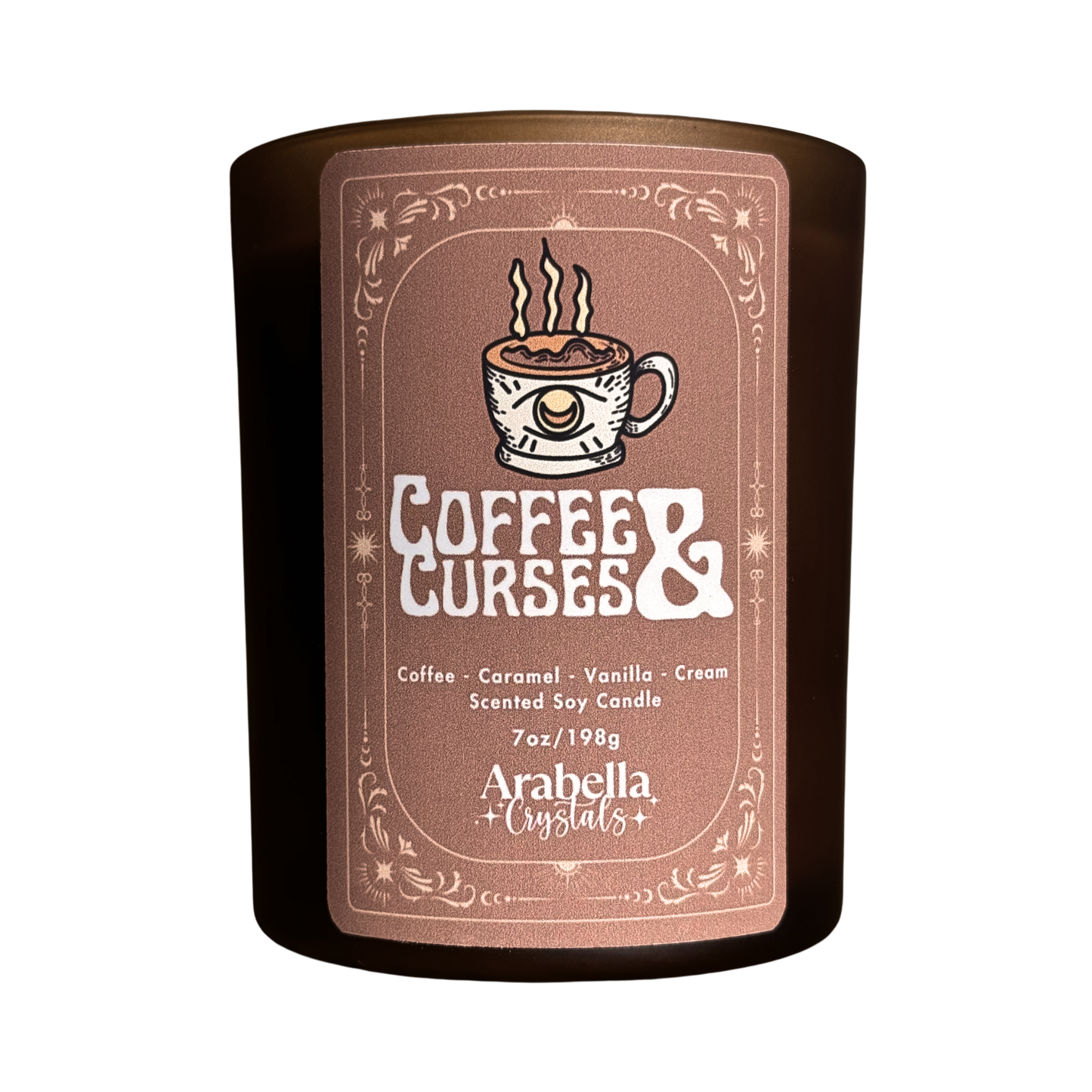 Coffee and Curses Halloween Soy Candle
