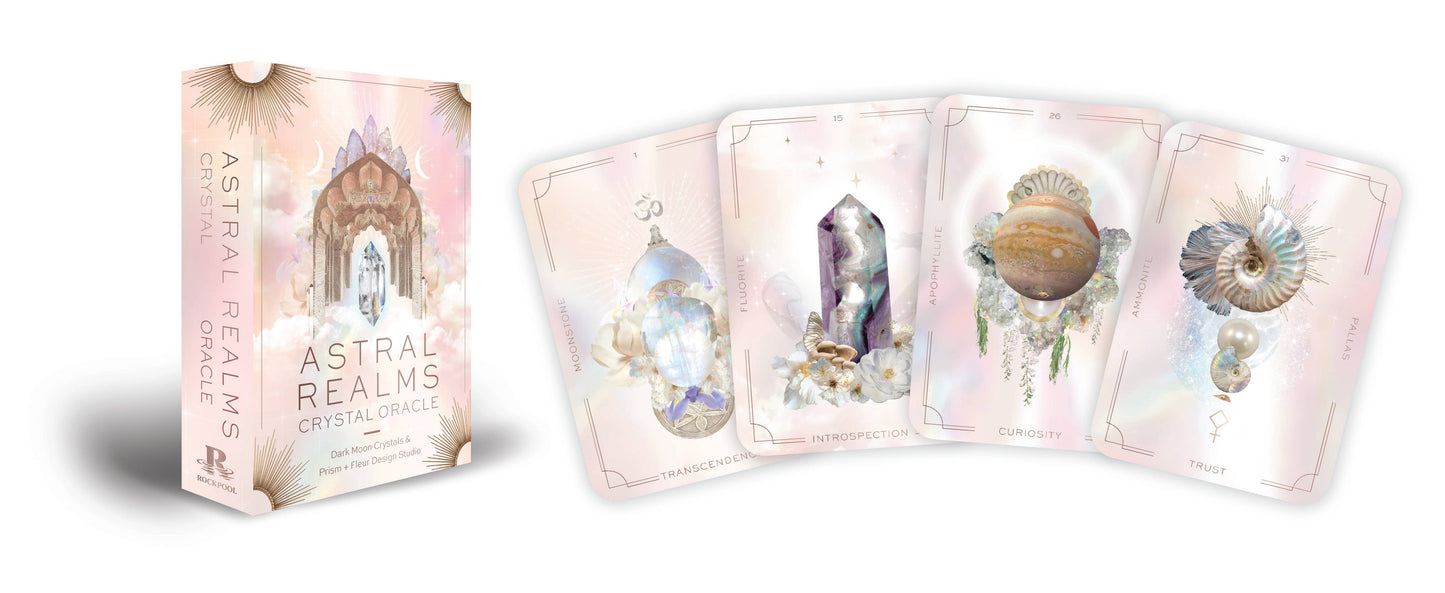 Astral Realms Crystal Oracle Card Deck