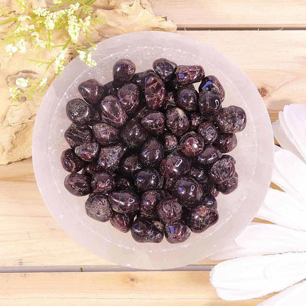 Garnet Tumbled Stone
