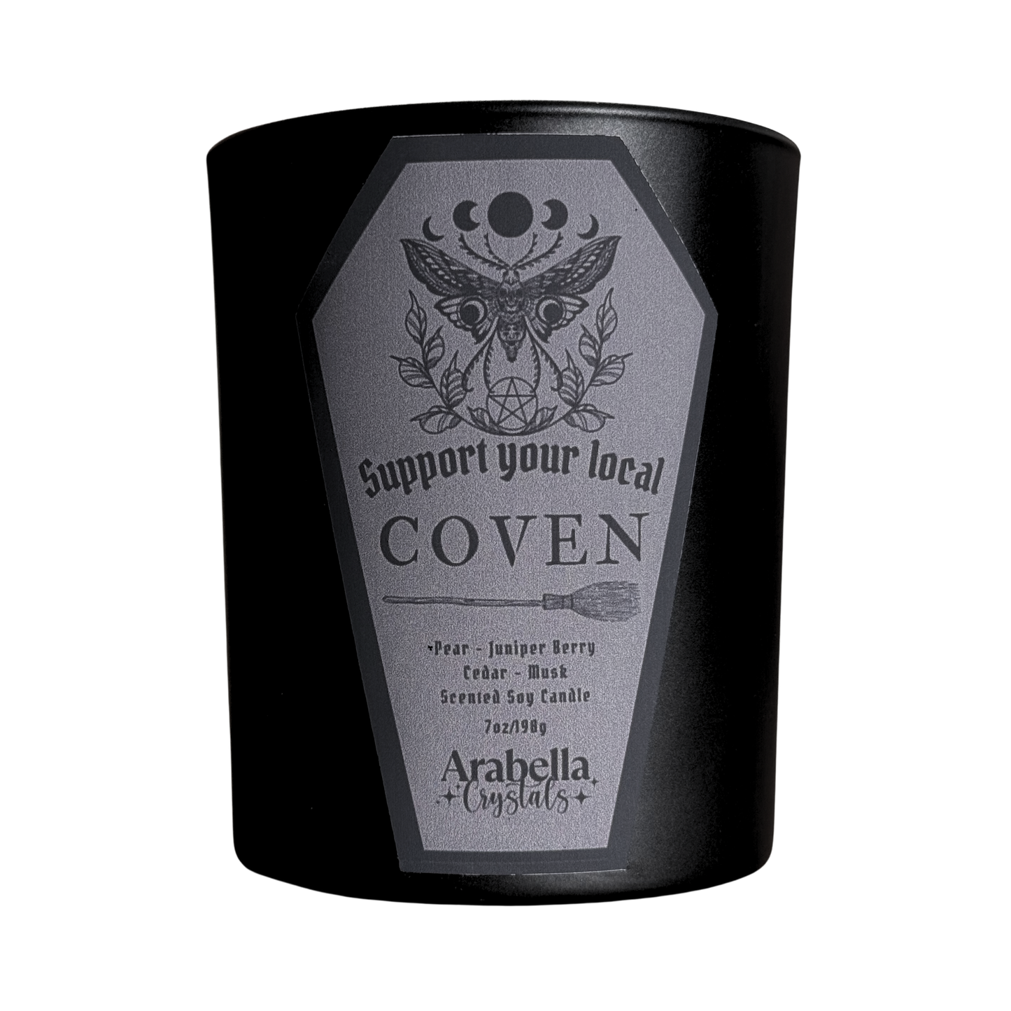 Support your Local  Coven Halloween Soy Candle