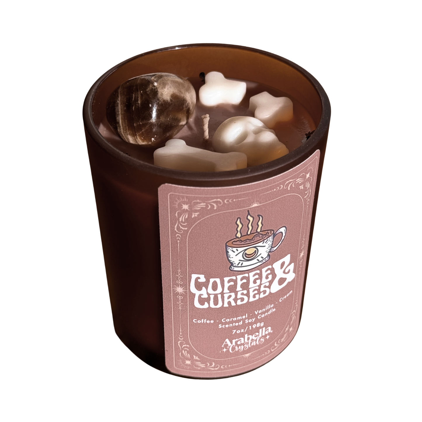 Coffee and Curses Halloween Soy Candle