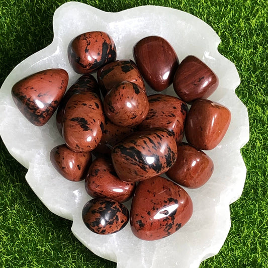 Mahogany Obsidian Tumbled Stones