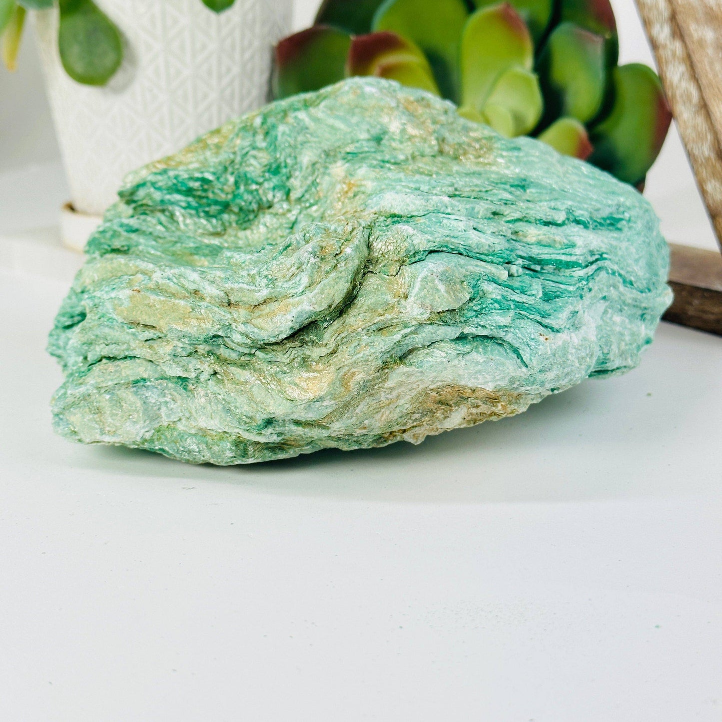 Green Fuchsite Large Cluster