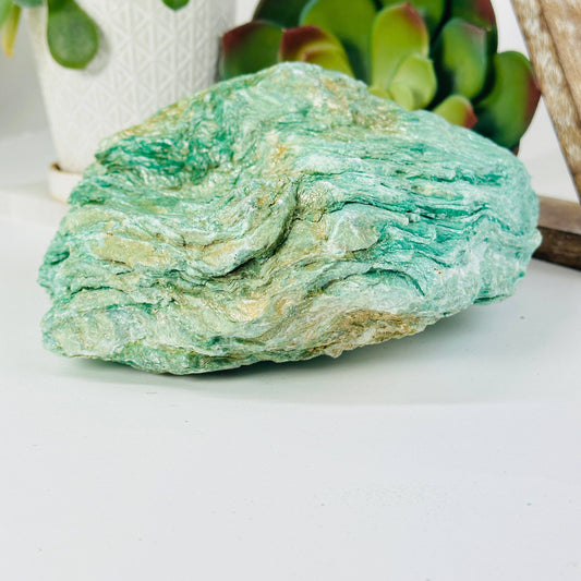 Green Fuchsite Large Cluster
