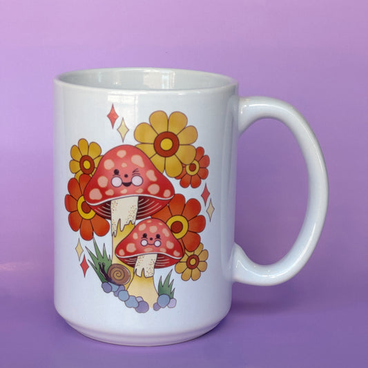 Groovy Mushroom Mug