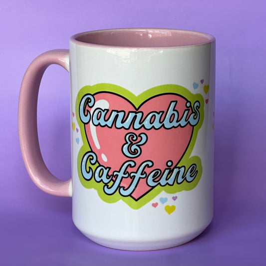 Cannabis and Caffeine Coffee Mug