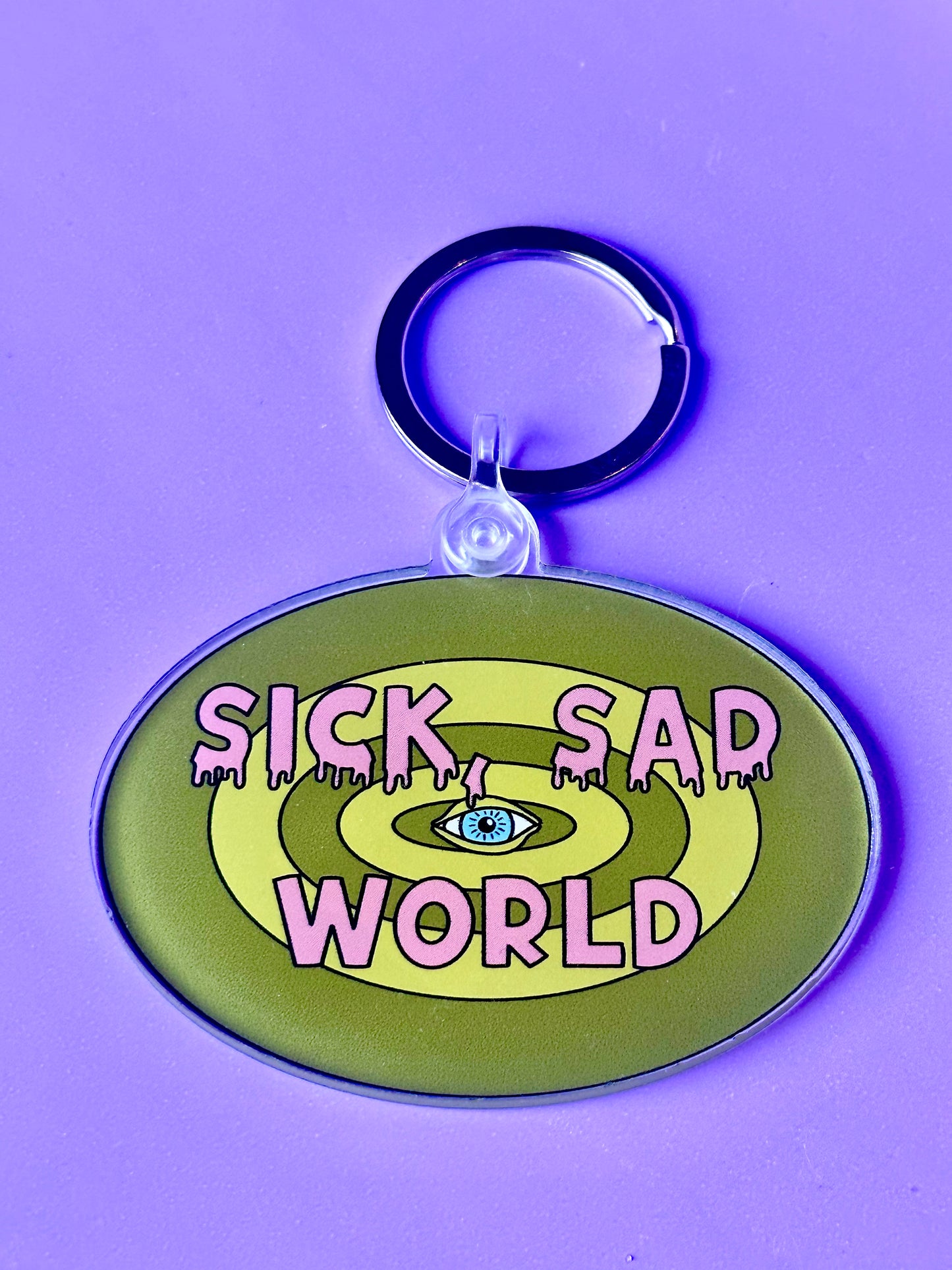 Keychain Sick Sad World