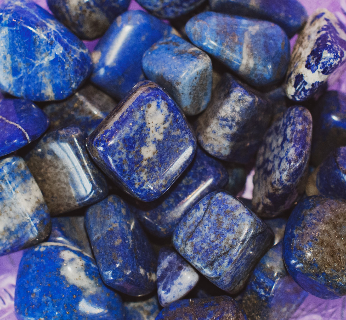 Lapis Lazuli Tumbled Stones
