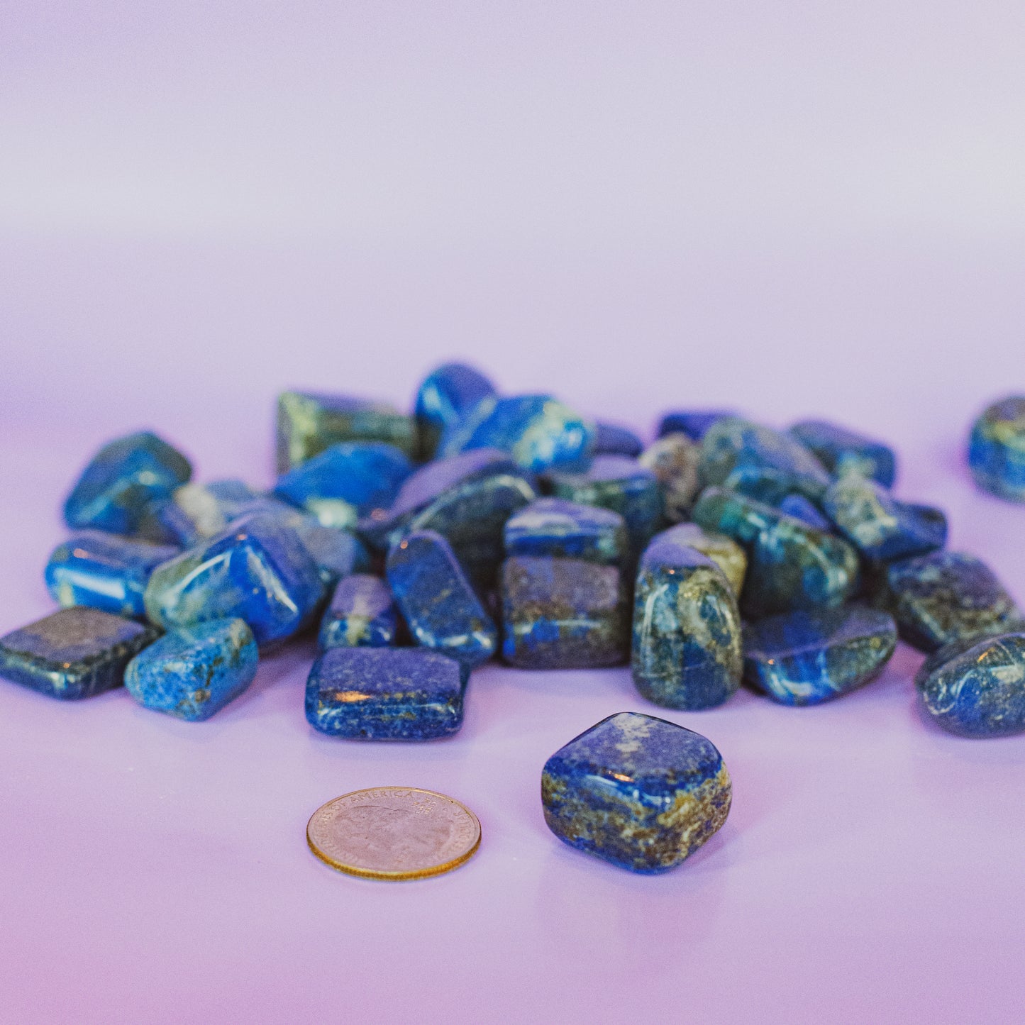 Lapis Lazuli Tumbled Stones
