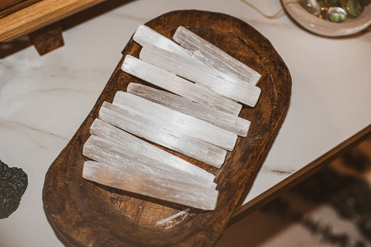 Selenite Crystal Wand