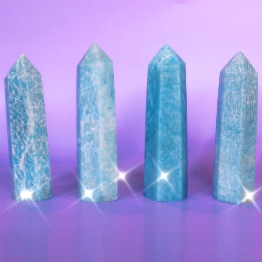 Amazonite Crystal Tower