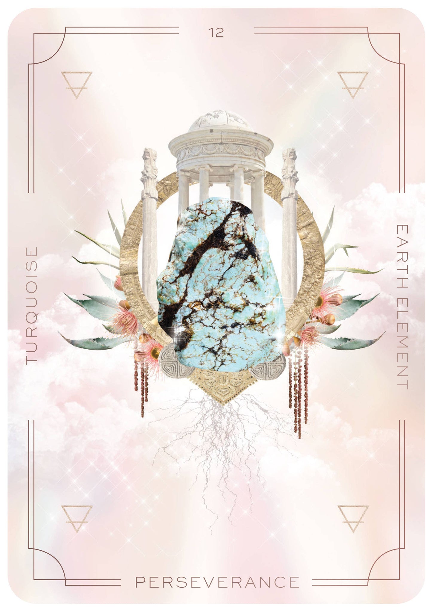 Astral Realms Crystal Oracle Card Deck