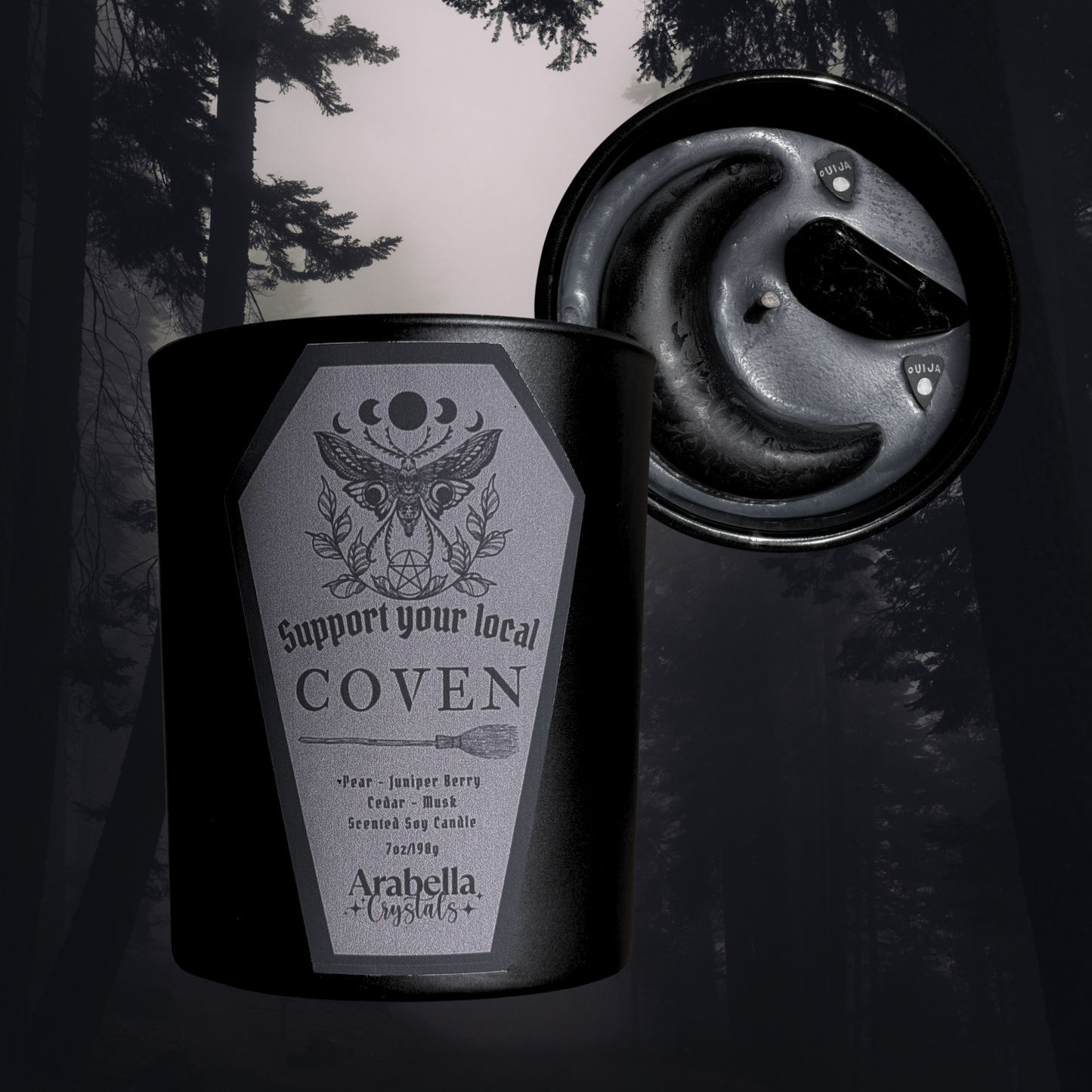 Support your Local  Coven Halloween Soy Candle