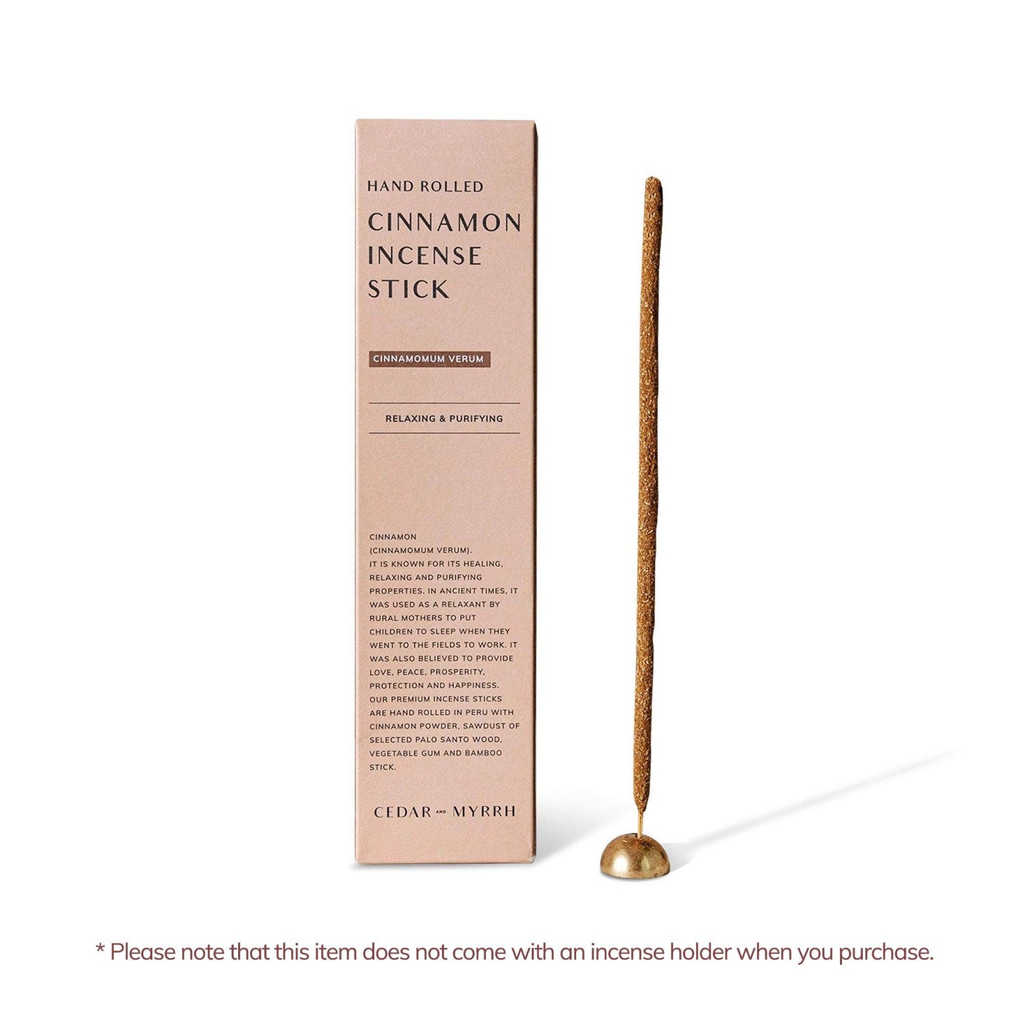 Cinnamon Hand Rolled Incense Stick