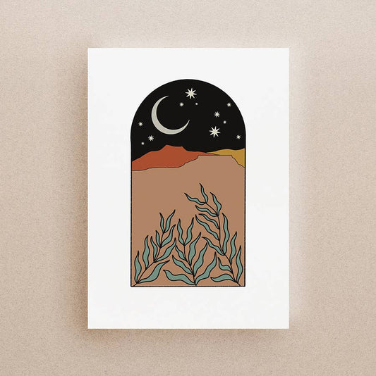 Window to the Desert Greeting Card