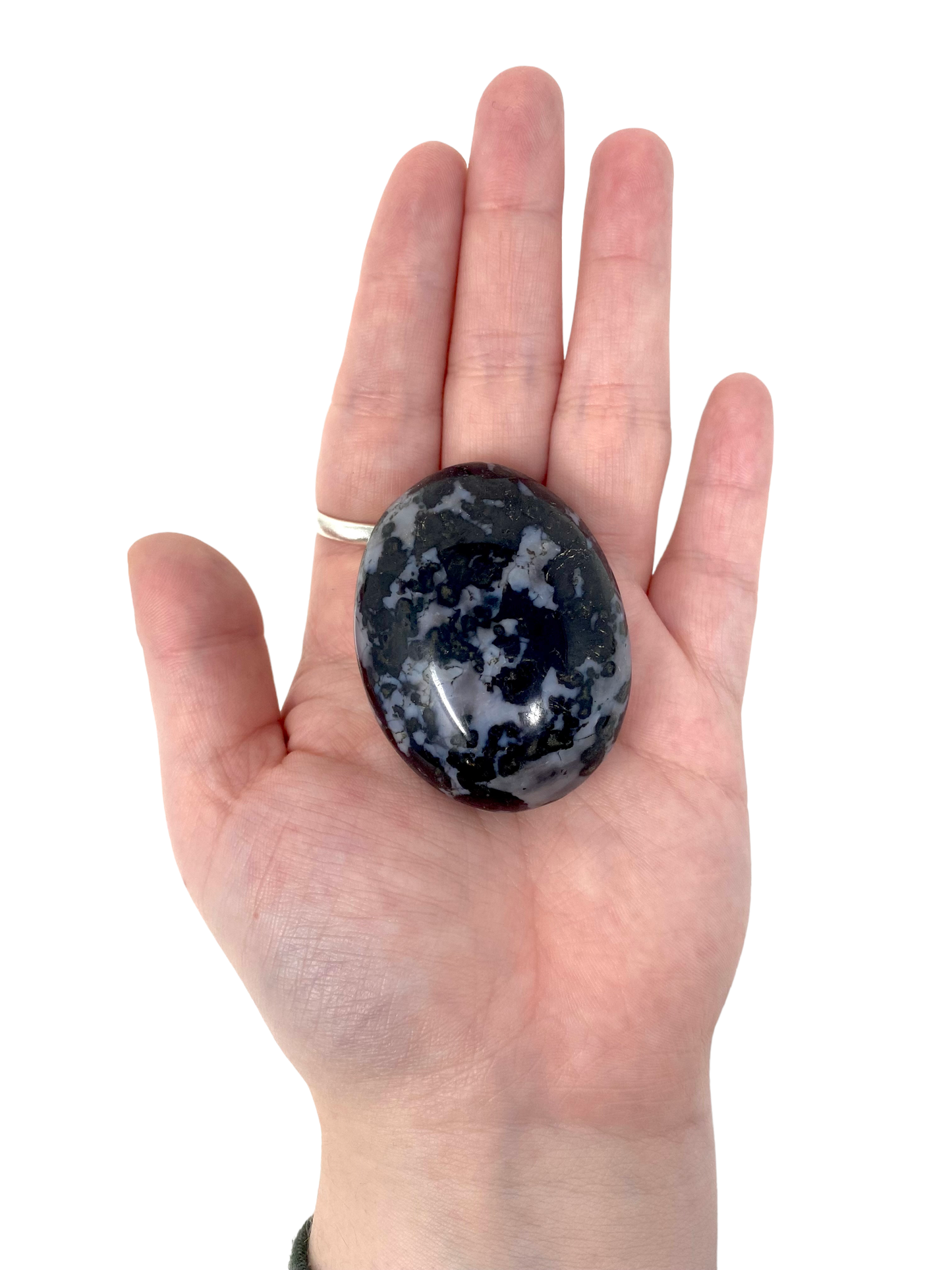 Indigo Gabbro Palm Stones